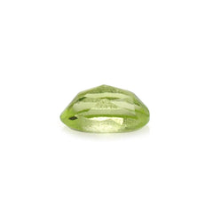 PERIDOT ROSE CUT OVAL CAB (TOP) 5X3MM 0.28 Cts.