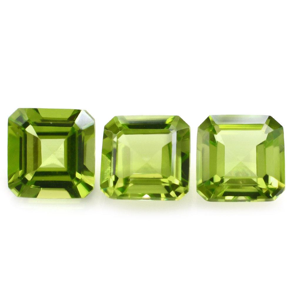 PERIDOT CUT SQUARE-OCTAGON (TOP) 5.75MM 0.95 Cts.