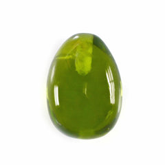 PERIDOT PLAIN DROPS (HALF DRILL) 11X8MM 6.23 Cts.