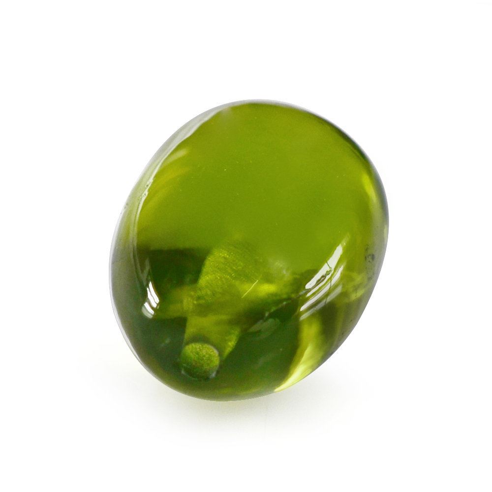 PERIDOT PLAIN DROPS (HALF DRILL) 11X8MM 6.23 Cts.
