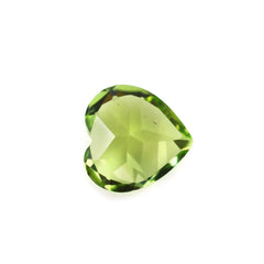 PERIDOT CUT HEART (GREEN/CLEAN) 6MM 0.90 Cts.