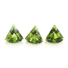 PERIDOT BIAZIZ PENDULUM CUT FANCY (TOP) (DES#329) 5MM 0.41 Cts.