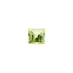 PERIDOT CUT SQUARE (TOP) 3MM 0.18 Cts.