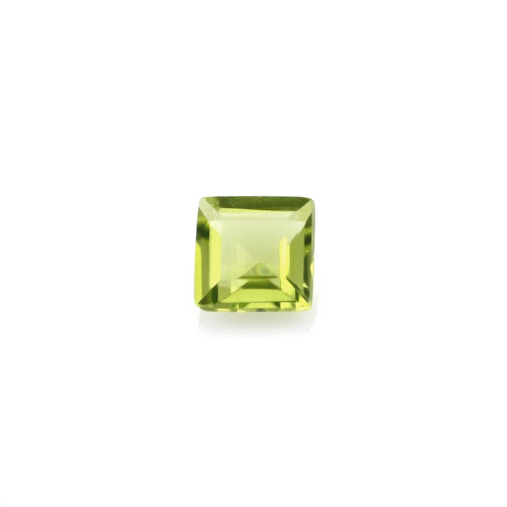 PERIDOT CUT SQUARE (TOP) 3.50MM 0.26 Cts.