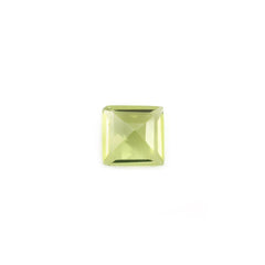 PERIDOT CUT SQUARE (TOP) 3.50MM 0.26 Cts.