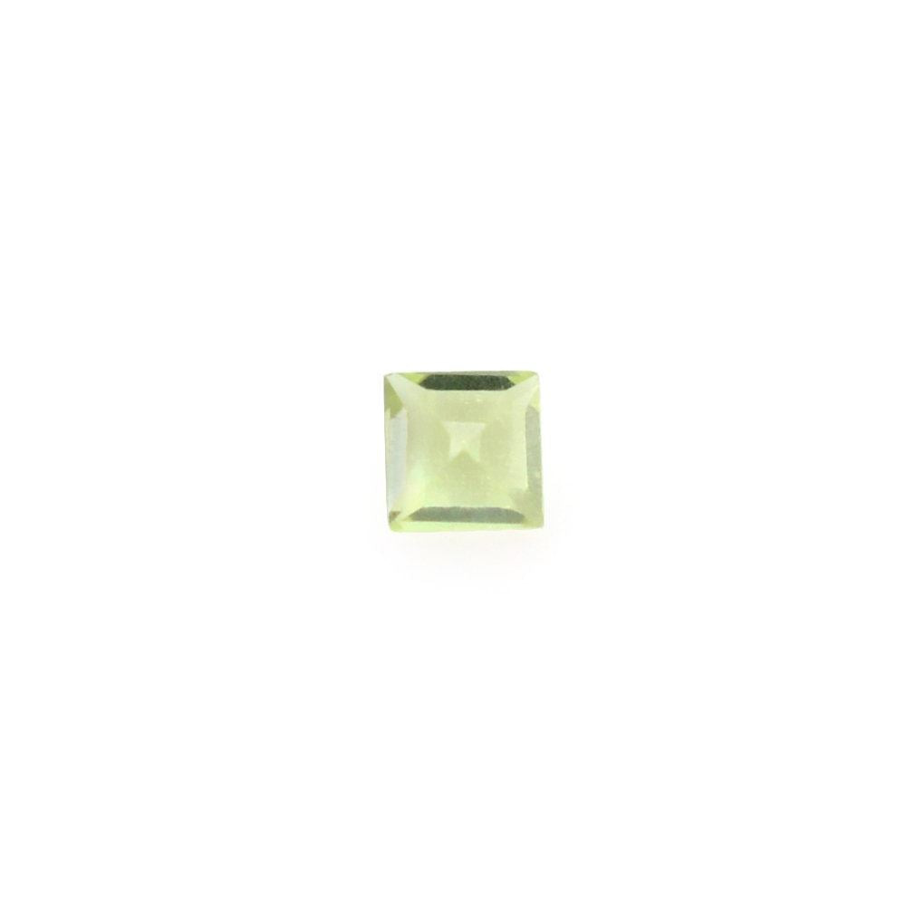 PERIDOT CUT SQUARE (TOP) 1.50MM 0.02 Cts.