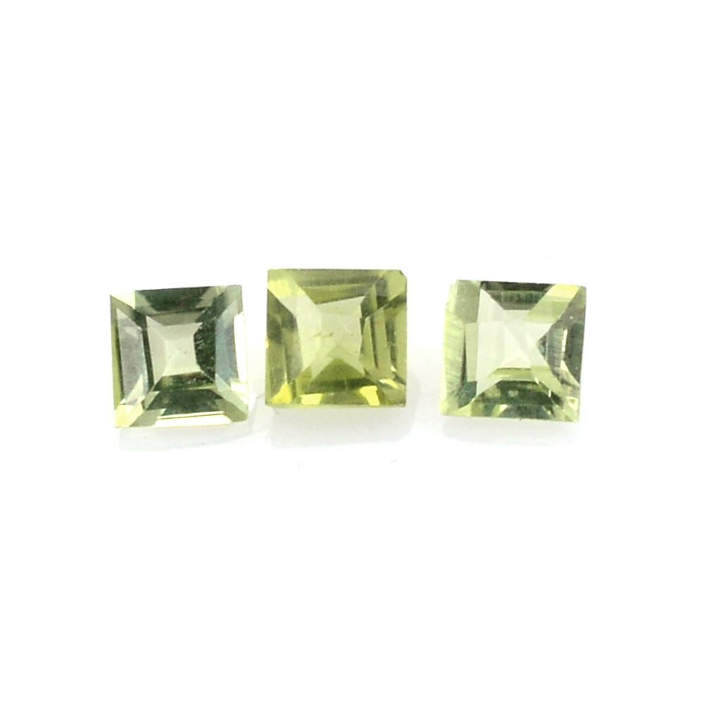 PERIDOT CUT SQUARE (TOP) 1.50MM 0.02 Cts.