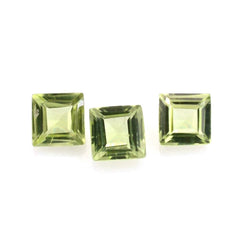 PERIDOT CUT SQUARE 2.25MM 0.06 Cts.