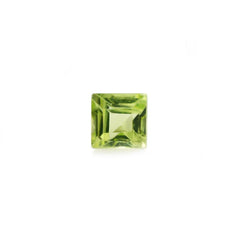 PERIDOT CUT SQUARE 3MM 0.21 Cts.