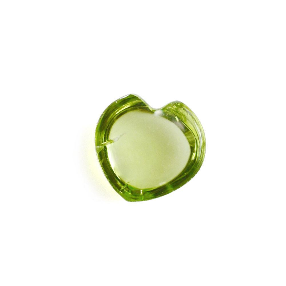 PERIDOT HEART CAB (SI) 5MM 0.59 Cts.