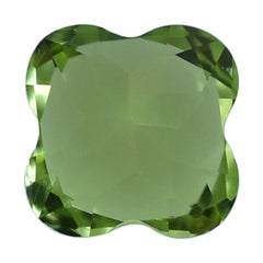 PERIDOT CUT CLOVER (CLEAN ) 4MM (THICKNESS:-3.00-3.40MM) 0.42 Cts.
