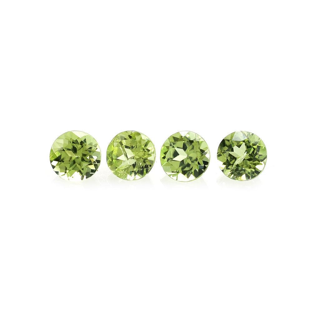 PERIDOT CUT ROUND 3.50MM 0.19 Cts.