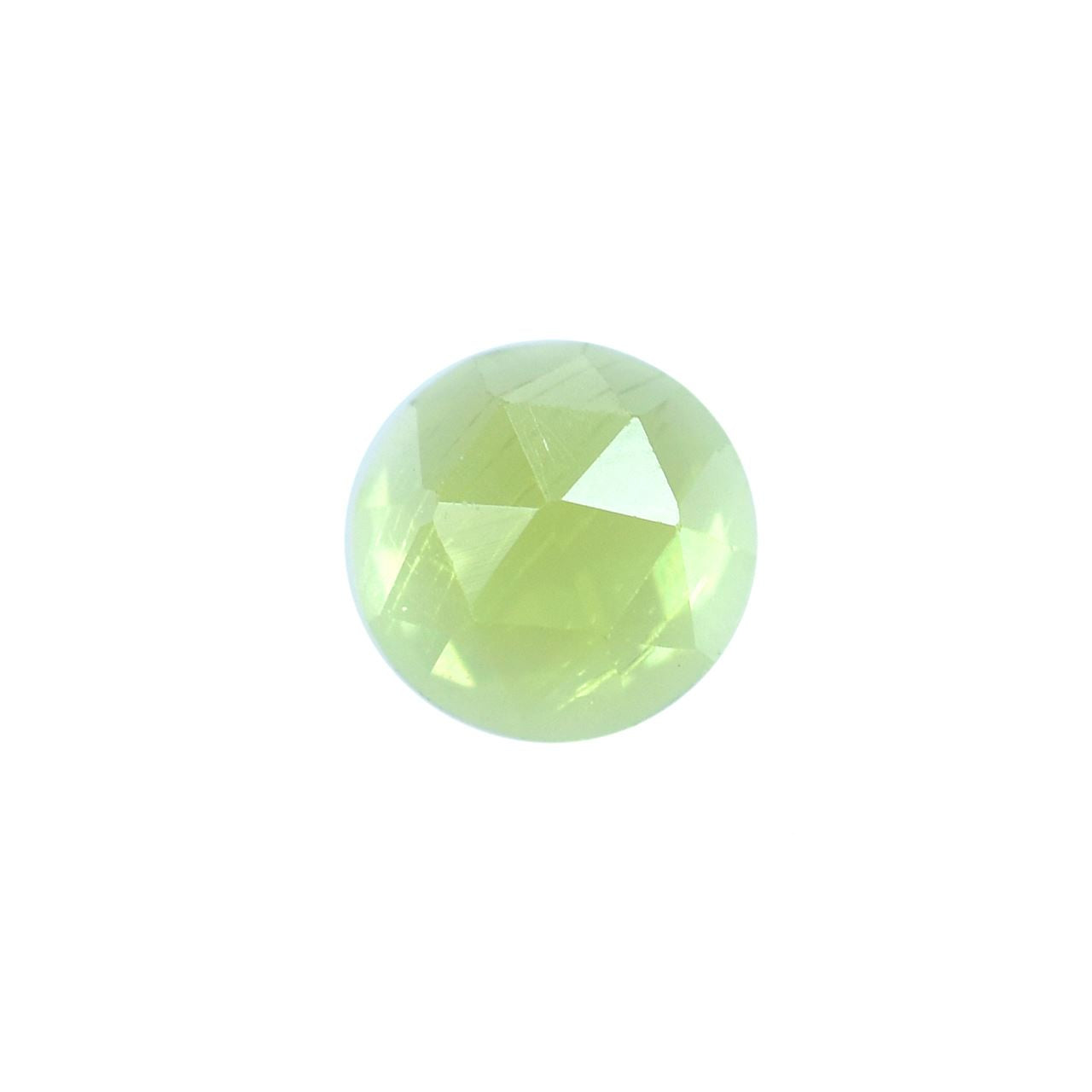 PERIDOT ROSE CUT ROUND CAB (CLEAN) 4.00X4.00 MM 0.29 CTS