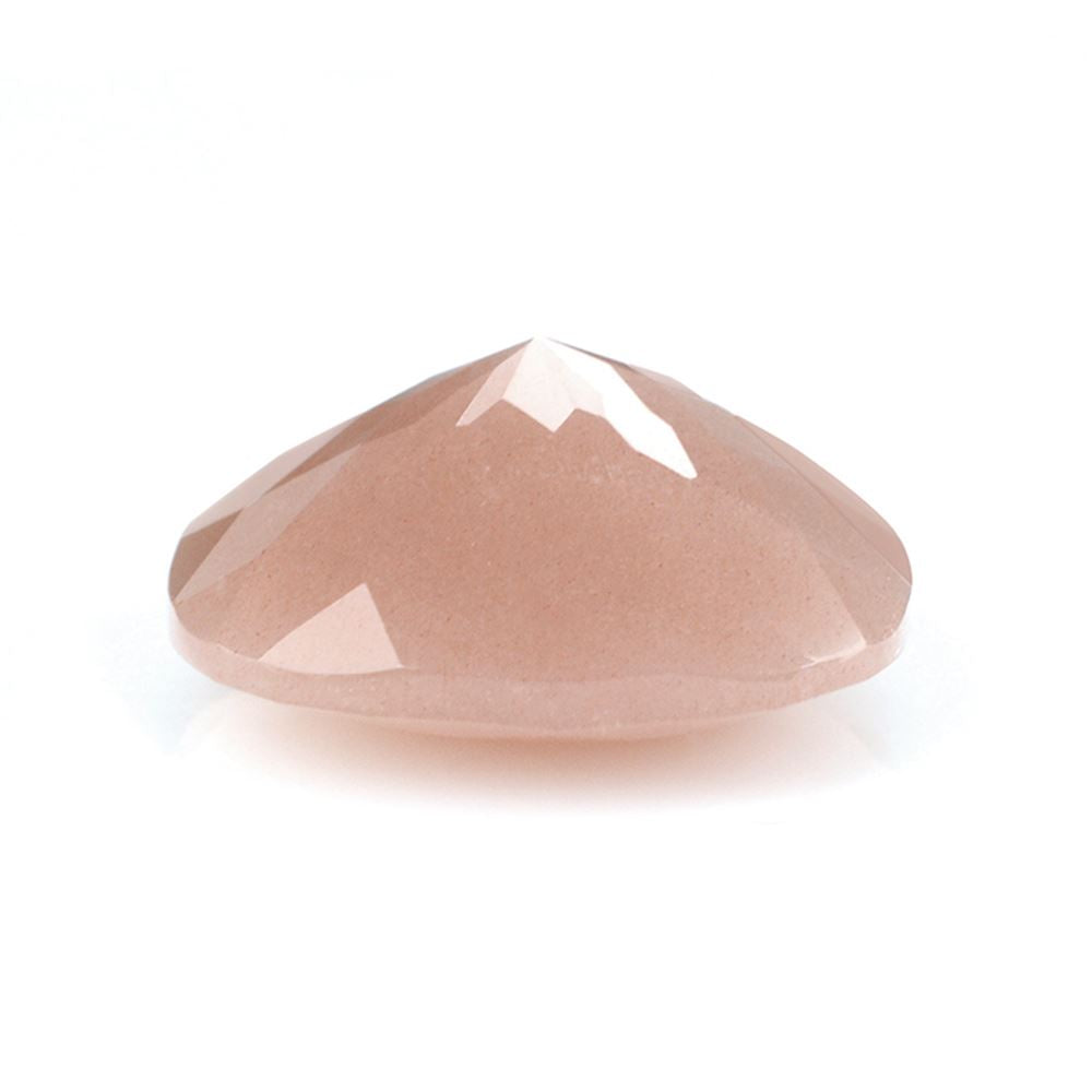 PEACH MOONSTONE CHECKER CUT CUSHION 20MM 22.54 Cts.