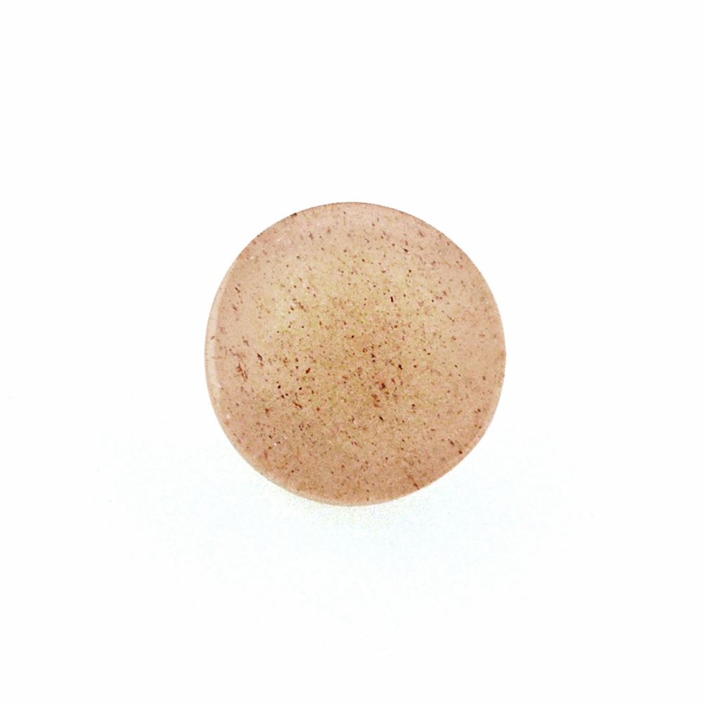 PEACH MOONSTONE ROUND CAB 5MM 0.53 Cts.