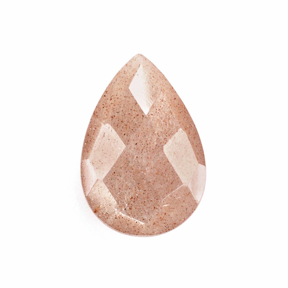 PEACH MOONSTONE BRIOLETTE PEAR 12X8MM 2.48 Cts.