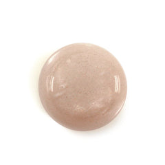 PEACH MOONSTONE ROUND CAB 8MM 1.82 Cts.