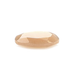 PEACH MOONSTONE BOTH SIDE TABLE CUT TRILLIONISH 10.50X9.00MM 1.92 Cts.