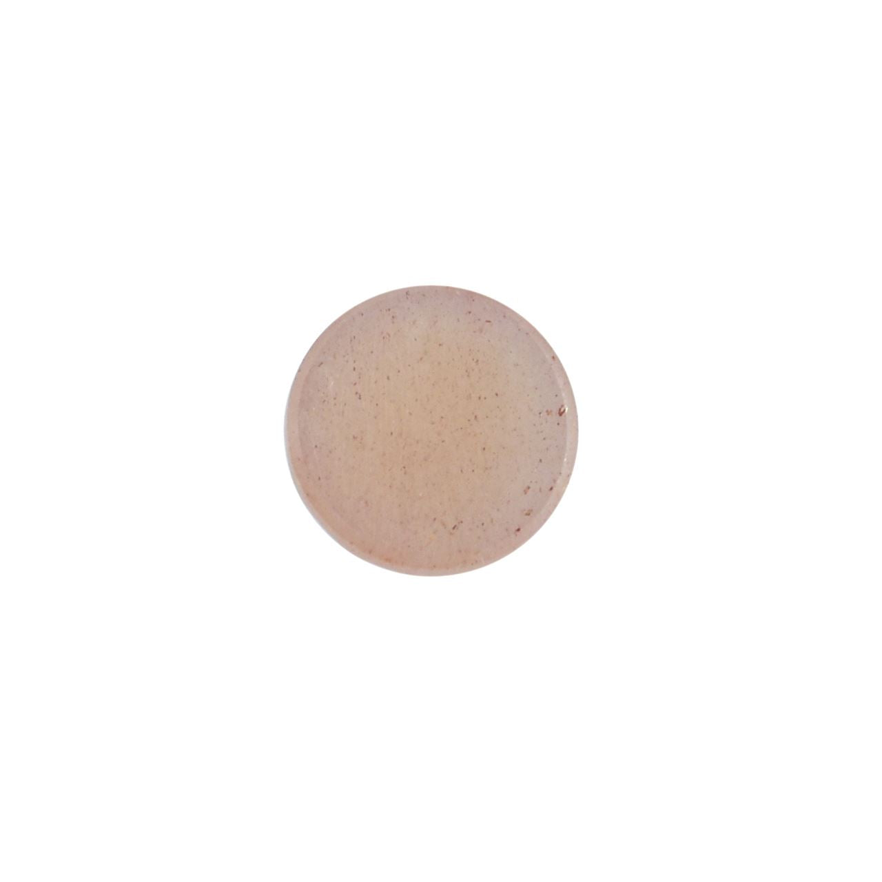 PEACH MOONSTONE ROSE CUT ROUND CAB (MEDIUM)(CLEAN) 6.00X6.00 MM 0.76 Cts.