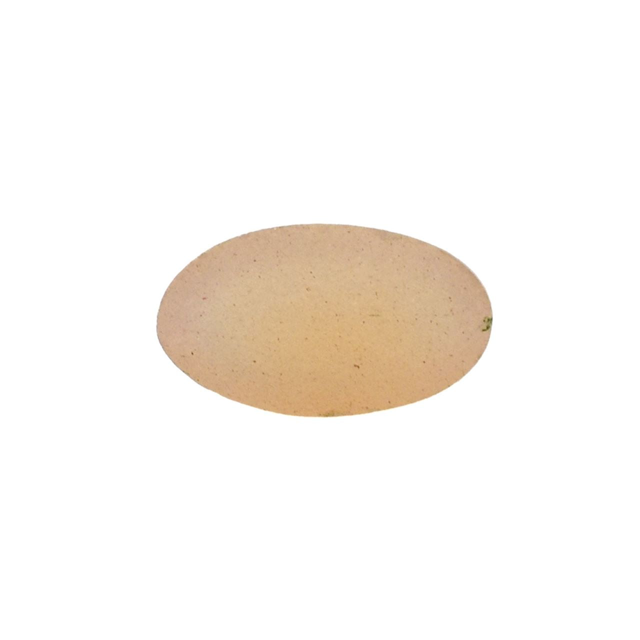 PEACH MOONSTONE PLAIN OVAL CAB (MEDIUM)(CLEAN) 7.00X4.00 MM 0.58 Cts.