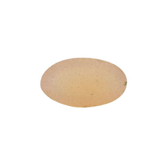 PEACH MOONSTONE PLAIN OVAL CAB (MEDIUM)(CLEAN) 7.00X4.00 MM 0.58 Cts.