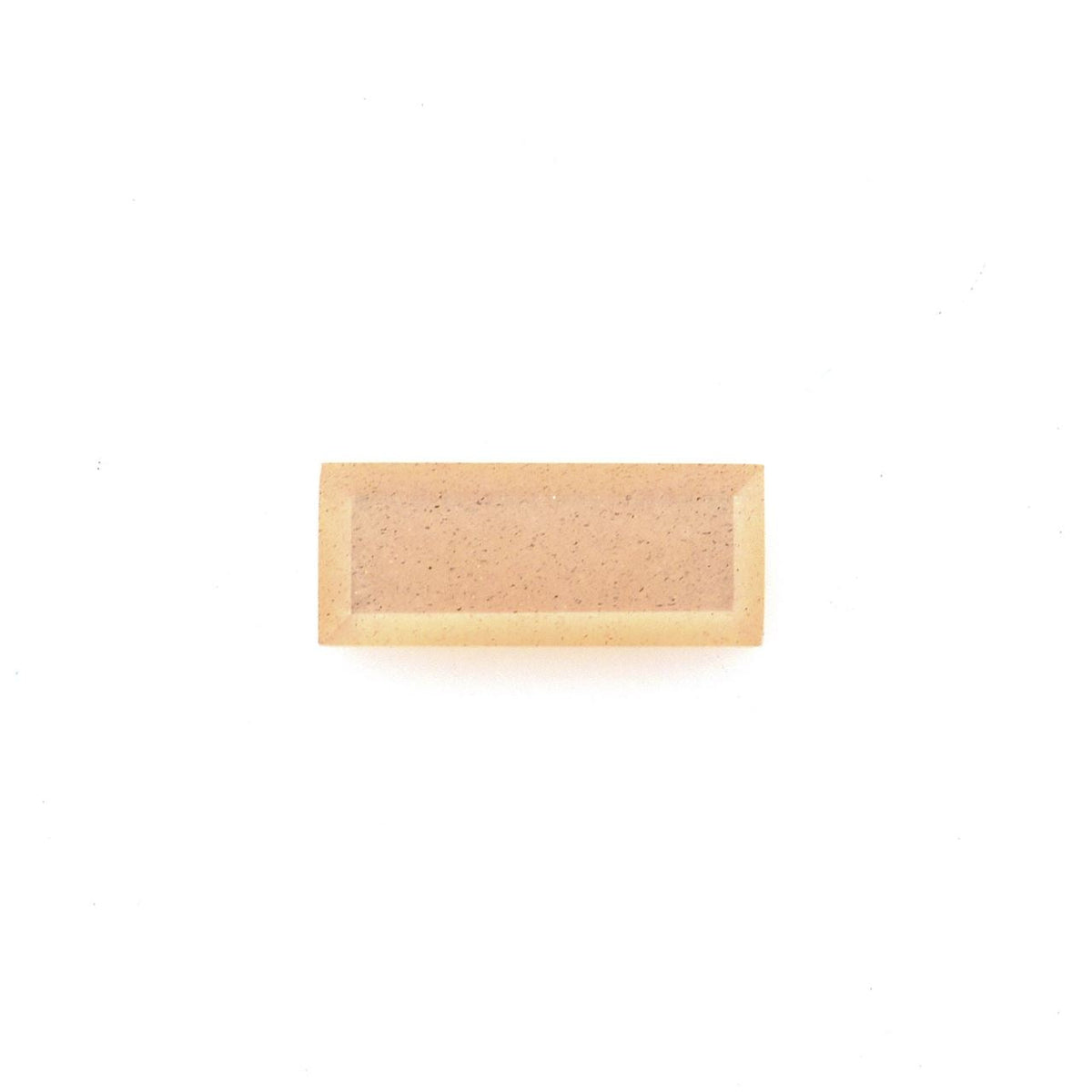 PEACH MOONSTONE ONE SIDE TABLE CUT (FLAT BOTTOM) BAGUETTE (MEDIUM)(CLEAN) 12.00X5.00 MM 1.96 Cts.