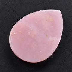 PINK OPAL PEAR CAB 30X22MM 21.80 Cts.