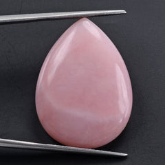 PINK OPAL PEAR CAB 30X22MM 21.80 Cts.