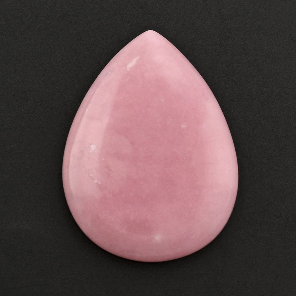 PINK OPAL PEAR CAB 30X22MM 20.90 Cts.