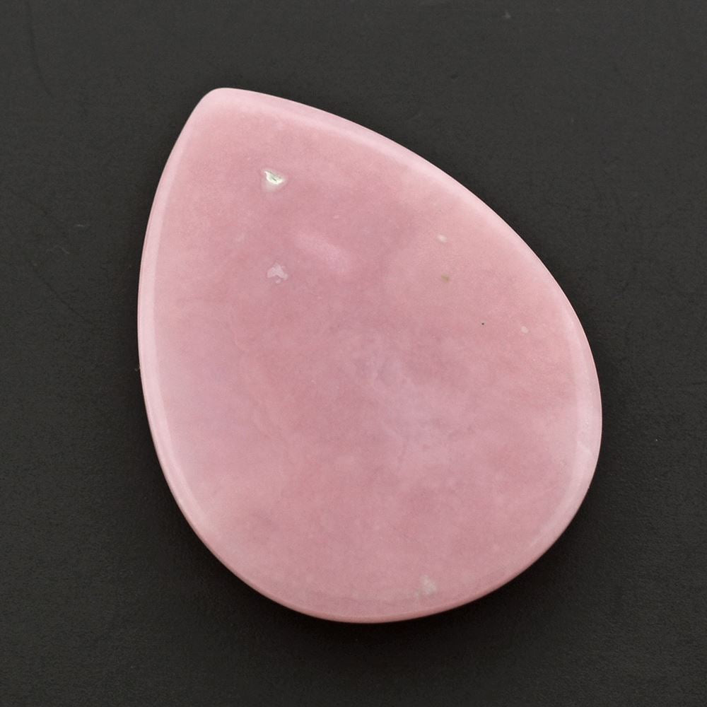 PINK OPAL PEAR CAB 30X22MM 20.90 Cts.