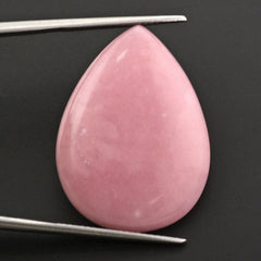 PINK OPAL PEAR CAB 30X22MM 20.90 Cts.