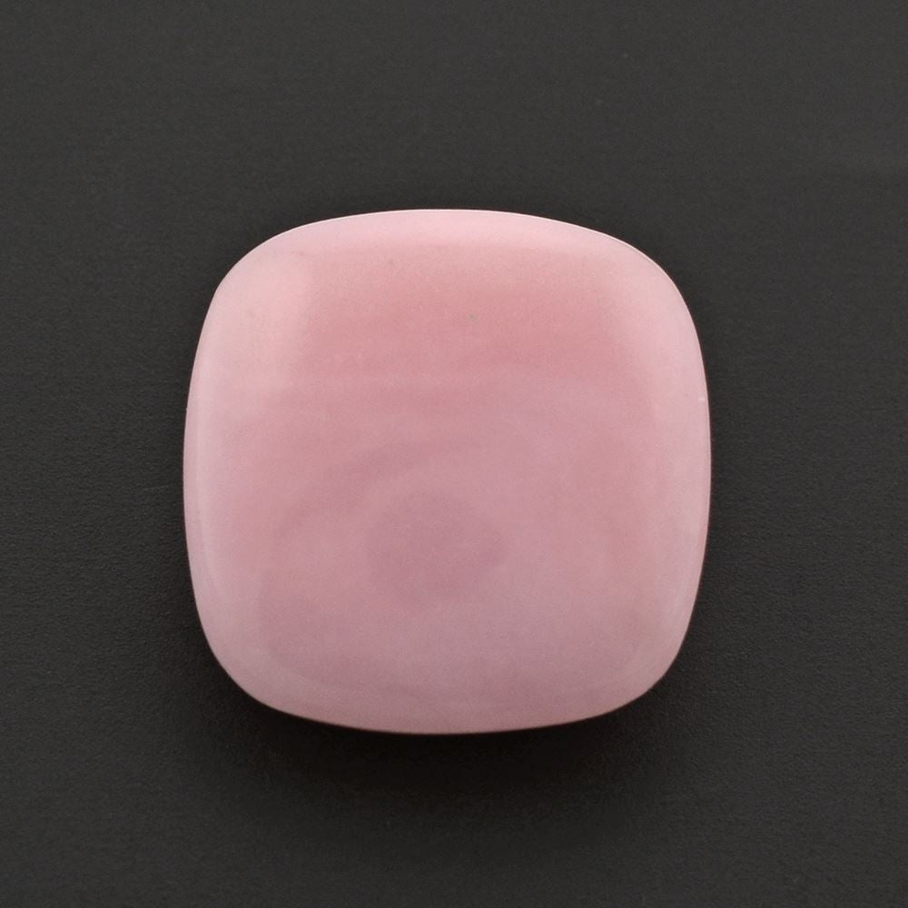 PINK OPAL BUFFTOP CUSHION 16MM 10.78 Cts.