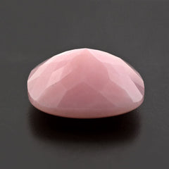 PINK OPAL BUFFTOP CUSHION 16MM 10.78 Cts.