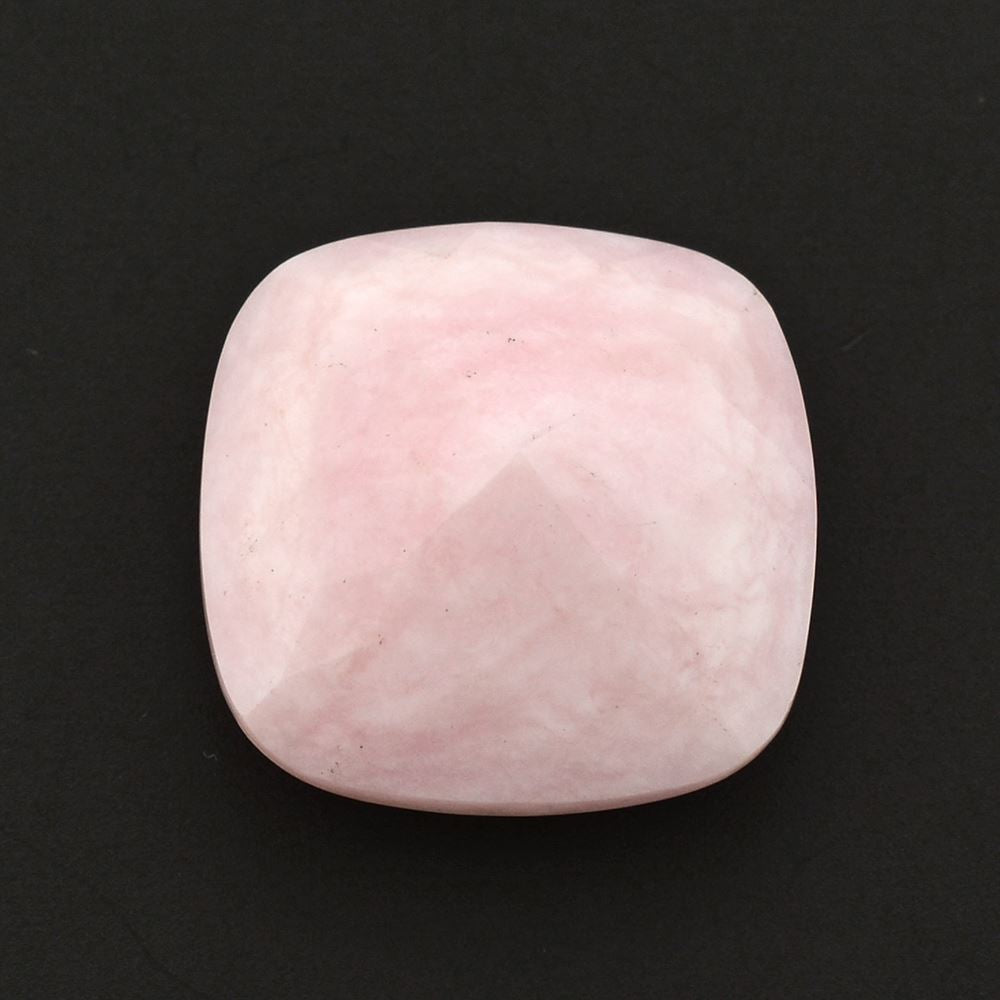 PINK OPAL BUFFTOP CUSHION 16MM 10.80 Cts.