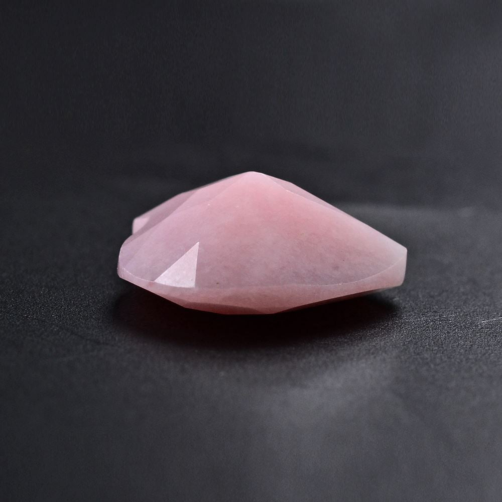 PINK OPAL CUT HEART 12MM 3.20 Cts.