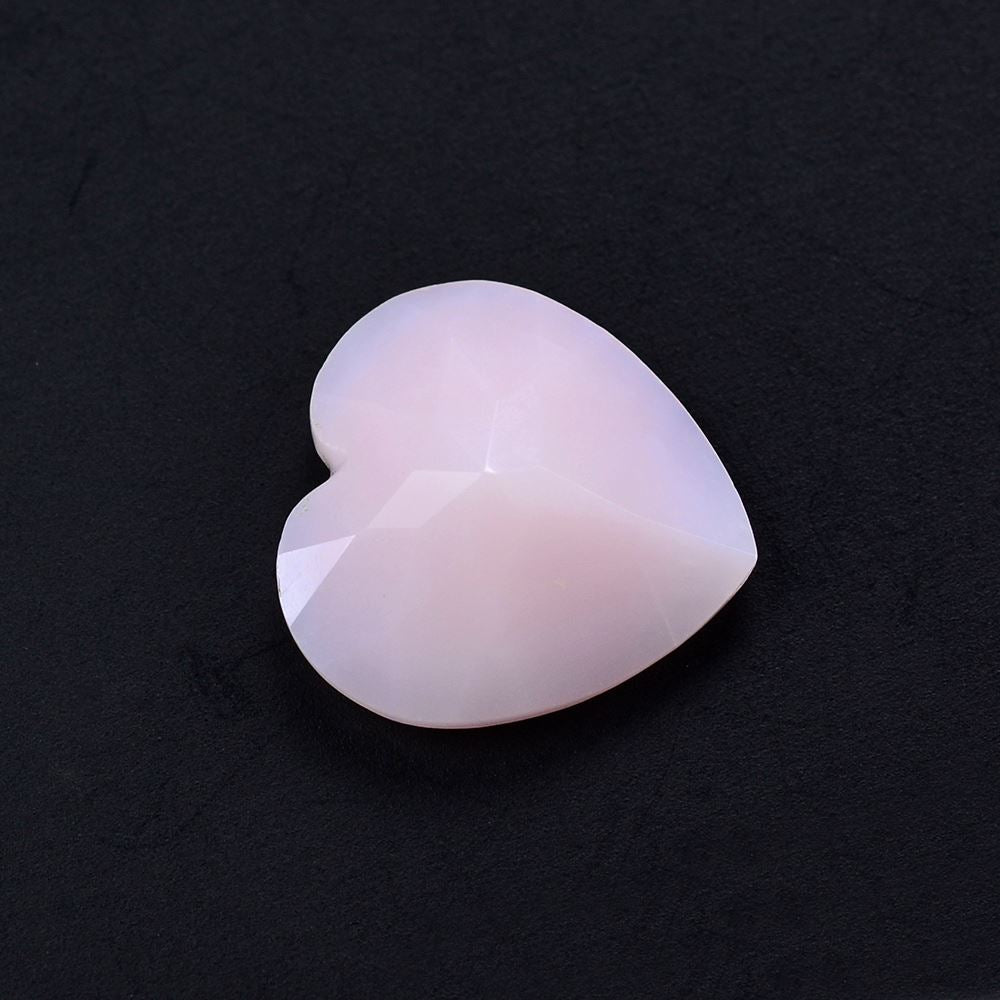 PINK OPAL CUT HEART 12MM 3.09 Cts.