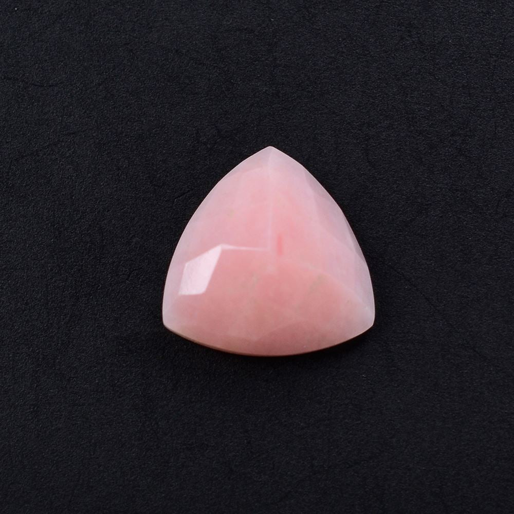 PINK OPAL CHECKER TRILLION CAB 10MM 2.54 Cts.