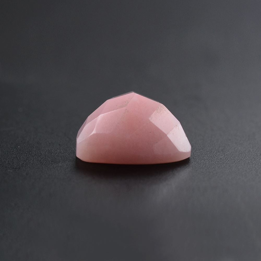 PINK OPAL CHECKER TRILLION CAB 10MM 2.54 Cts.