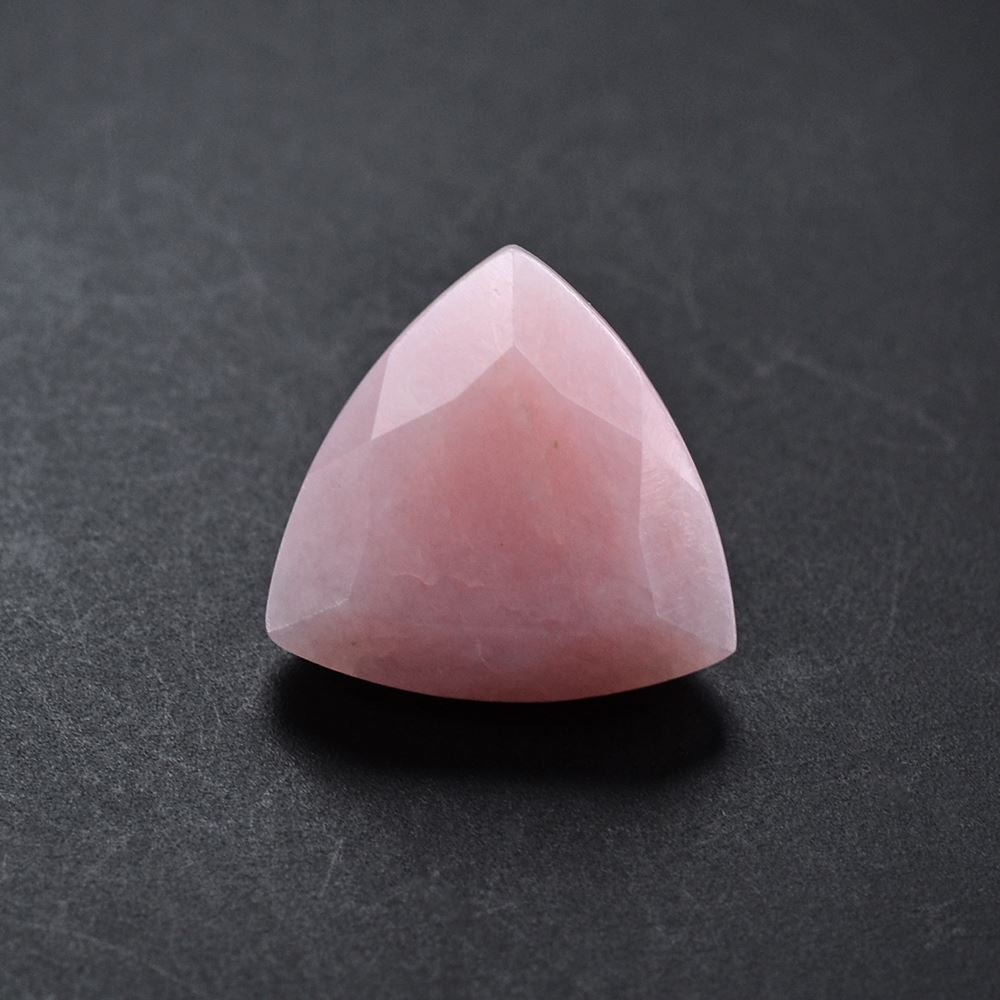 PINK OPAL CUT TRILLION 12MM 4.35 Cts.