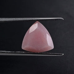 PINK OPAL CUT TRILLION 12MM 4.35 Cts.