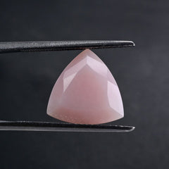 PINK OPAL CUT TRILLION 12MM 3.89 Cts.