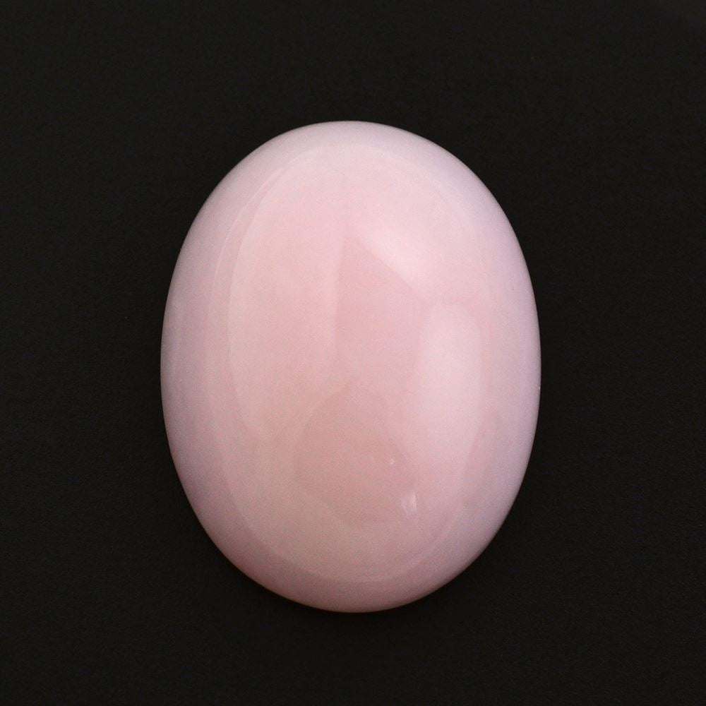 PINK OPAL OVAL CAB 20X15MM 13.31 Cts.