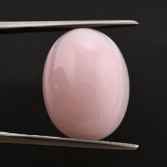 PINK OPAL OVAL CAB 20X15MM 13.31 Cts.