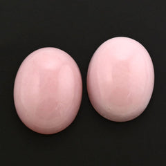 PINK OPAL OVAL CAB 20X15MM 13.05 Cts.