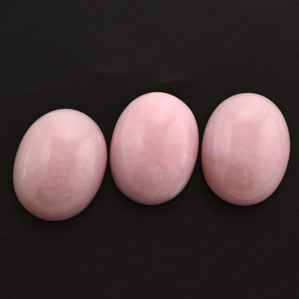PINK OPAL OVAL CAB 20X15MM 13.44 Cts.