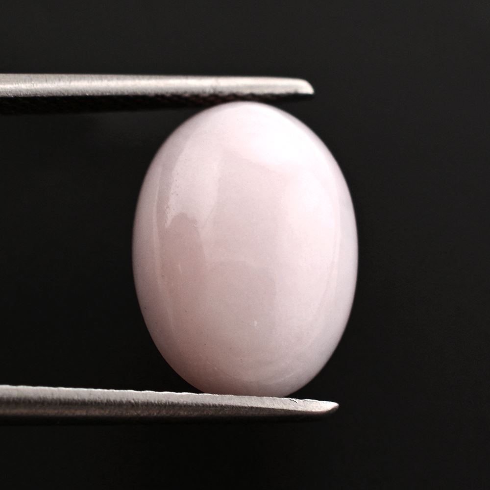 PINK OPAL OVAL CAB 14X10MM 4.22 Cts.