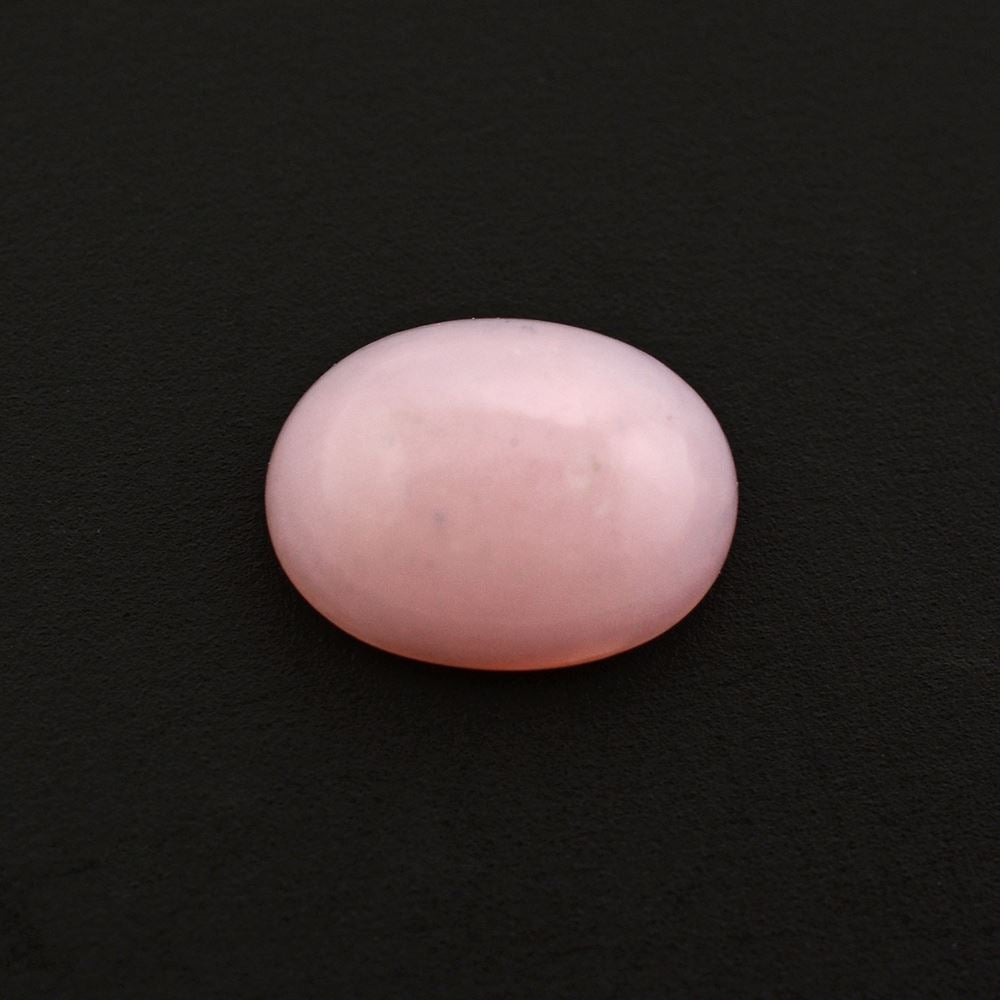 PINK OPAL OVAL CAB 8X6MM 0.95 Cts.