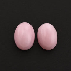 PINK OPAL OVAL CAB 7X5MM 0.73 Cts.