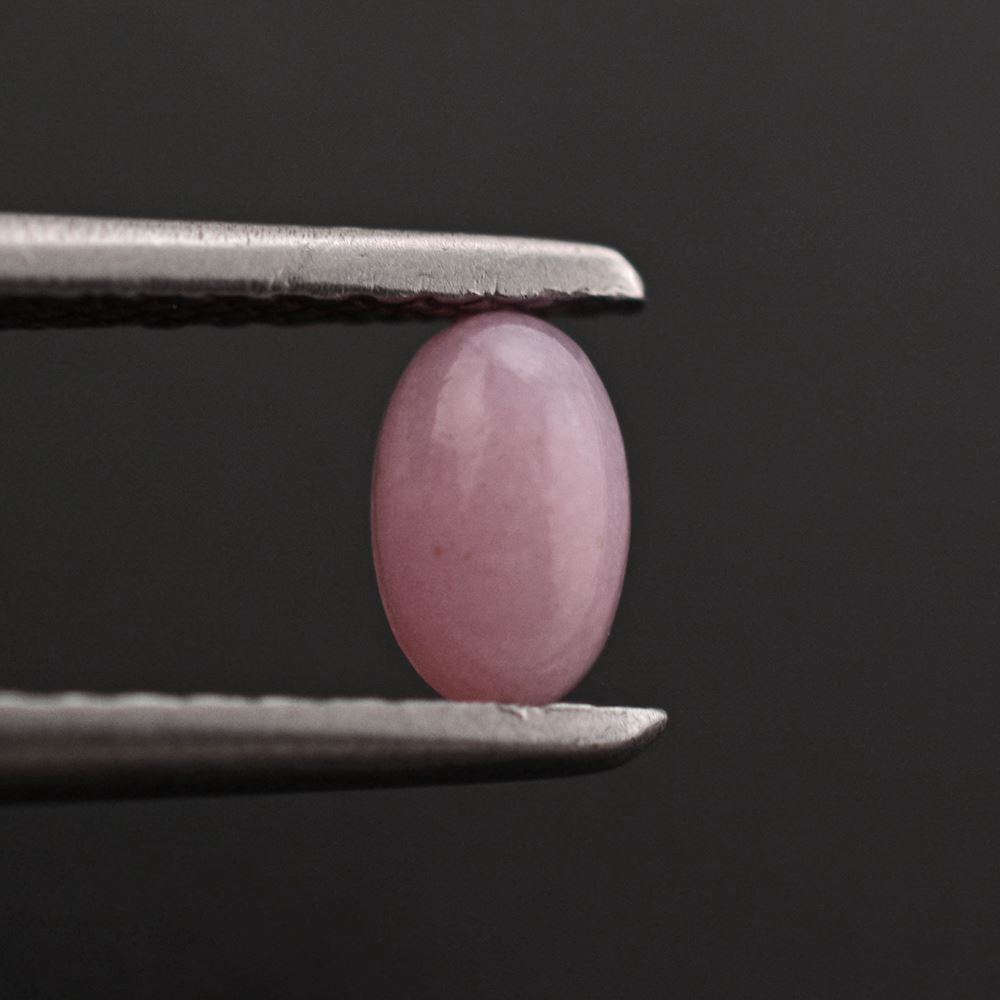 PINK OPAL OVAL CAB 5X3MM 0.21 Cts.