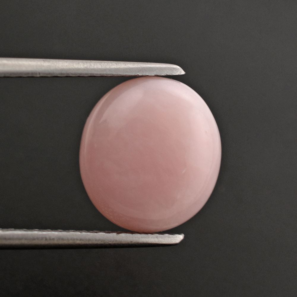 PINK OPAL OVAL CAB 11X10MM 2.38 Cts.